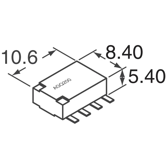 AGQ200A4HX Panasonic Electric Works  Signal Relays Up to 2 Amps